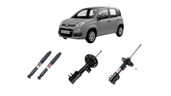 kit ammortizzatori completo fiat panda 312 1.2 benzina - k.amm.panda.312.1.2