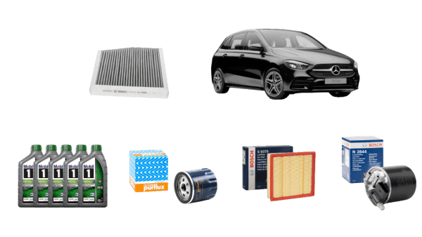 kit tagliando completo mercedes classe b 180 cdi - k.tagl.mercedes.b.180cdi