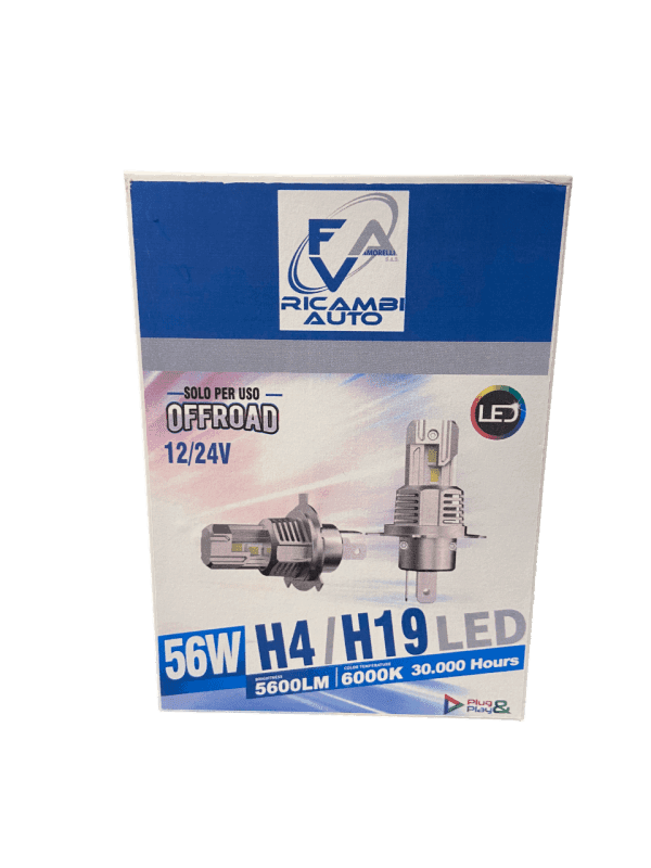 h7/ h18 led 12/24v 40w 6000k ormalight - 91655